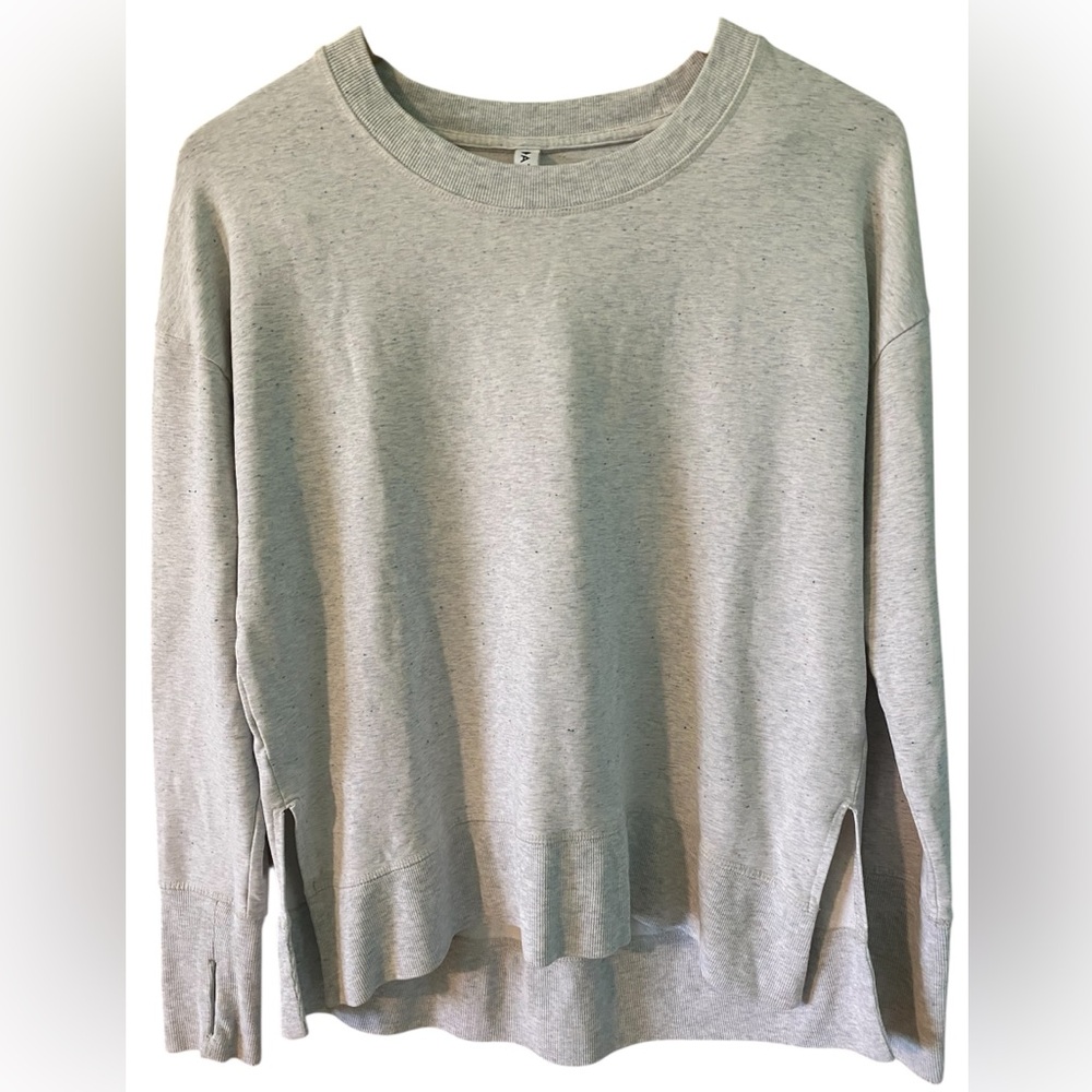Athleta crewneck sweatshirt Women’s Size Small Gray Solid